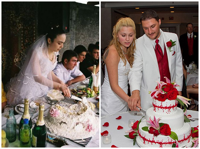 свадебный торт